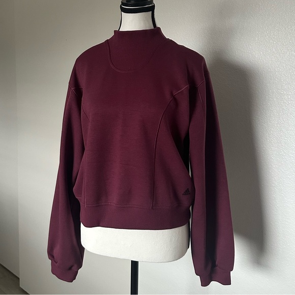 Adidas High Neck Sweater NWT - Picture 6 of 9